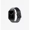 UNIQ Straden kožený hybridný remienok pre Apple Watch 42/44/45/49 mm modrý