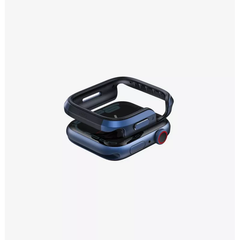 UNIQ Valencia puzdro pre Apple Watch Series 4/5/6/7/8/9/SE/SE2/SE3 45/44 mm zelená