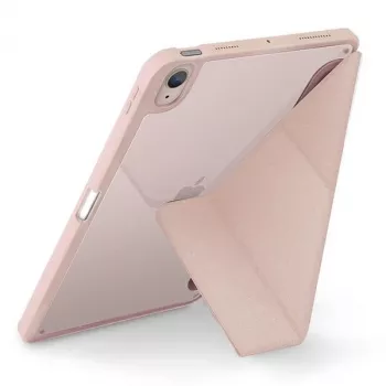 UNIQ Moven Antimicrobial folio puzdro pre iPad Air 10,9 palca (2020/2022) a iPad Air 11 palcov (M2 2024) - Blush Pink