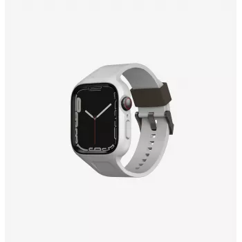 UNIQ Monos 2in1 remienok na Apple Watch s puzdrom Series 4/5/6/7/8/9/SE/SE2/SE3 44/45 mm námornícka modrý