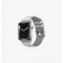 UNIQ Linus Airosoft silikónový remienok pre Apple Watch 38/40/41mm - Chalk Grey
