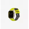 UNIQ Linus Airosoft silikónový remienok pre Apple Watch 38/40/41mm - Chalk Grey