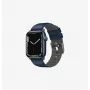 UNIQ Linus remienok na Apple Watch Airosoft silikónový Nautical Blue 42/44/45/49 mm