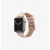 UNIQ Linus remienok na Apple Watch Airosoft silikónový Nautical Blue 42/44/45/49 mm