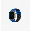 UNIQ Linus remienok na Apple Watch Airosoft silikónový Nautical Blue 42/44/45/49 mm