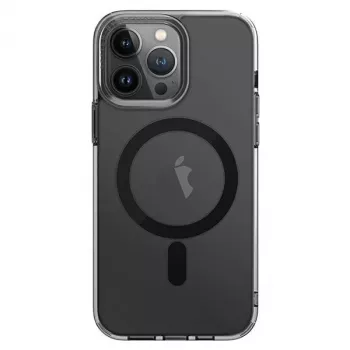 UNIQ LifePro Xtreme MagClick nabíjacie puzdro pre iPhone 14 Pro Max 6,7 palca čierna/Smoke Frost