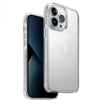 UNIQ Combat puzdro pre Apple iPhone 14 Pro, 6,1 palca, krištáľovo číre