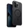 UNIQ Combat puzdro pre iPhone 14 Pro Max 6,7 palca Magclick nabíjanie Concrete Charcoal