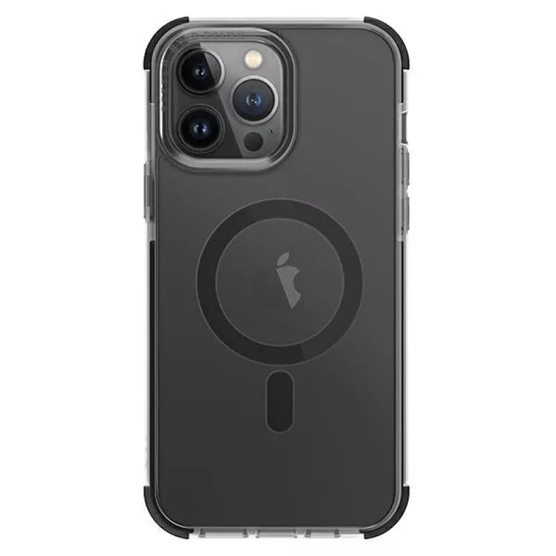 UNIQ Combat puzdro pre iPhone 14 Pro Max 6,7 palca Magclick nabíjanie Concrete Charcoal