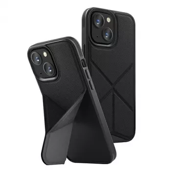 UNIQ Transforma puzdro pre iPhone 14 Plus / 15 Plus 6,7 palcov Magclick Charging Ebony Black