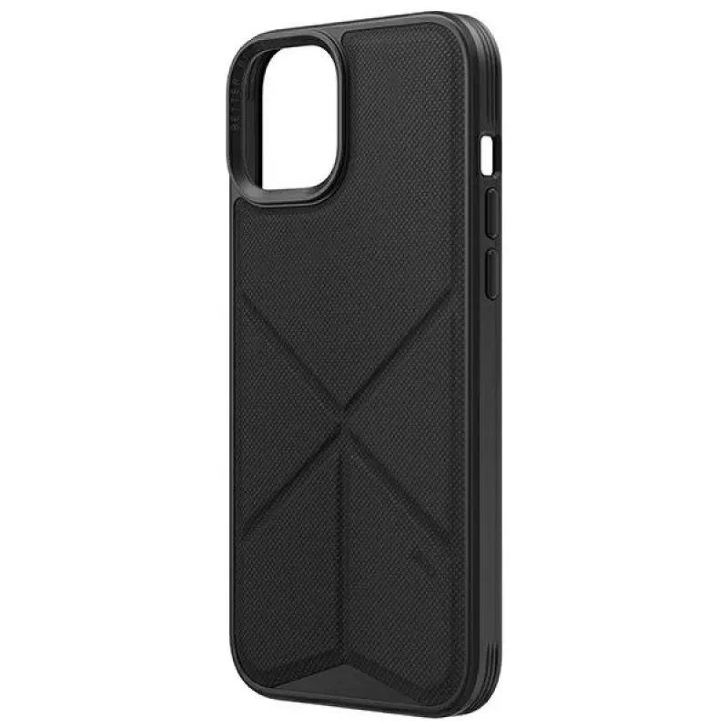 UNIQ Transforma puzdro pre iPhone 14 Plus / 15 Plus 6,7 palcov Magclick Charging Ebony Black