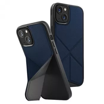 UNIQ Transforma folio puzdro pre iPhone 14 Plus / 15 Plus 6,7 palca Magclick nabíjanie Electric Blue