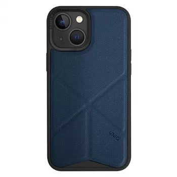 UNIQ Transforma folio puzdro pre iPhone 14 Plus / 15 Plus 6,7 palca Magclick nabíjanie Electric Blue