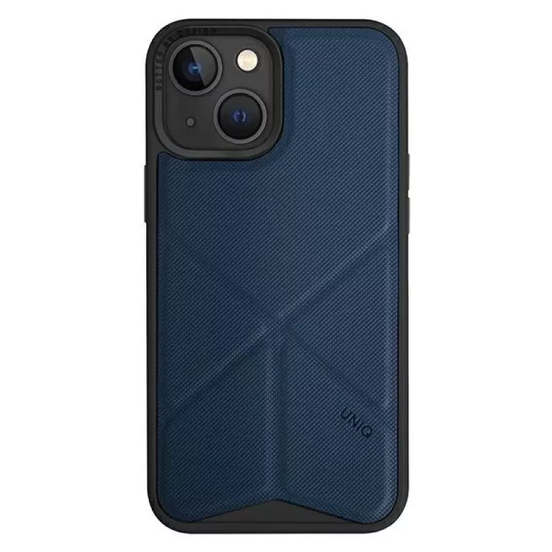 UNIQ Transforma folio puzdro pre iPhone 14 Plus / 15 Plus 6,7 palca Magclick nabíjanie Electric Blue