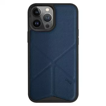 UNIQ Transforma folio puzdro pre Apple iPhone 14 Pro 6,1 palca s Magclick nabíjaním - Electric Blue