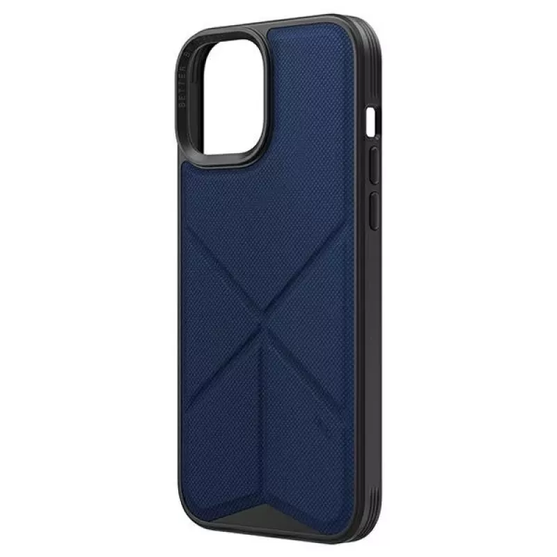 UNIQ Transforma folio puzdro pre Apple iPhone 14 Pro 6,1 palca s Magclick nabíjaním - Electric Blue