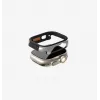 UNIQ Valencia ochranné puzdro pre Apple Watch Ultra / Ultra 2 / Ultra 3 49 mm, Midnight Black