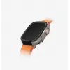 UNIQ Valencia ochranné puzdro pre Apple Watch Ultra / Ultra 2 / Ultra 3 49 mm, Midnight Black