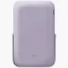 UNIQ powerbanka Hoveo 5000mAh USB-C 20W PD Fast Charge Wireless Magnetic Lilac Lavender