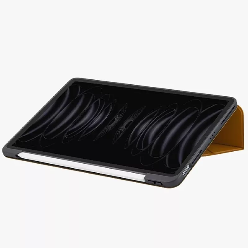 UNIQ Ryze folio puzdro pre iPad Pro 11 (2020-2022) / iPad Air 10.9 (2020-2022) - horčicová žltá