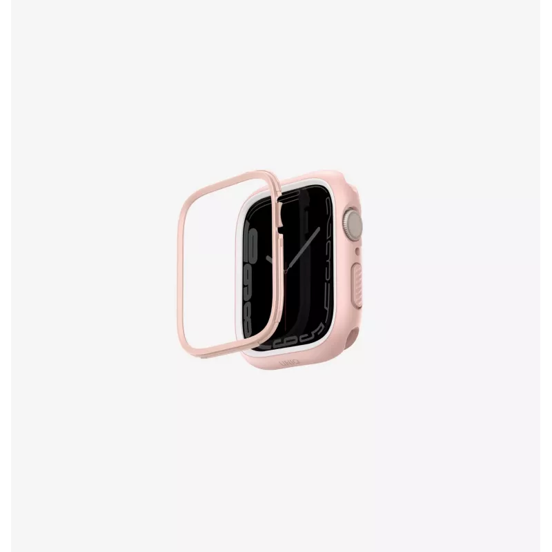 UNIQ Moduo puzdro pre Apple Watch Series 4/5/6/7/8/9/SE/SE2/SE3 40/41 mm Lime/White