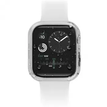 UNIQ Nautic ochranné puzdro pre Apple Watch Series 7/8/9 45 mm, číre/transparentné