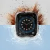 UNIQ Nautic ochranné puzdro pre Apple Watch Series 7/8/9 45 mm, číre/transparentné