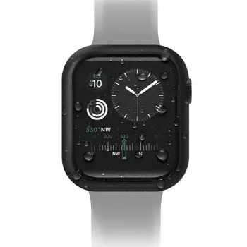 UNIQ Nautic ochranné puzdro pre Apple Watch Series 7/8/9 45 mm - čierne