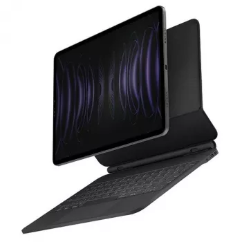 UNIQ Venno magnetické smart puzdro s klávesnicou pre iPad Pro 11 (2022/2021) & iPad Air 10.9 (2022/2020) - Ebony Black