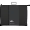 UNIQ Lyon puzdro na notebook 14 palcov Midnight Black vodoodpudivý RPET