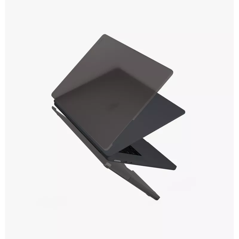 UNIQ Claro pevné puzdro pre MacBook Air 15 M2/M3/M4/M5 (2023-2026) - Smoke Matte Grey