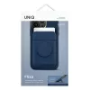 UNIQ Flixa magnetická peňaženka so stojanom pre MagSafe iPhone 12-15 séria, námornícka modrá