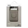 UNIQ Flixa magnetická peňaženka na karty so stojanom Flint Grey MagSafe
