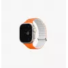 UNIQ Revix Evo obojstranný magnetický silikónový remienok pre Apple Watch Series 1/2/3/4/5/6/7/8/9/SE/SE2/SE3/Ultra/Ultra2/Ultra3 42/44/45/49mm Viridian Green / Burnt Yellow