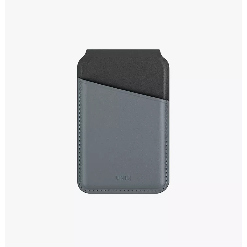 UNIQ Lyden DS magnetická peňaženka RFID stojan na telefón Canary Yellow / Flint Grey