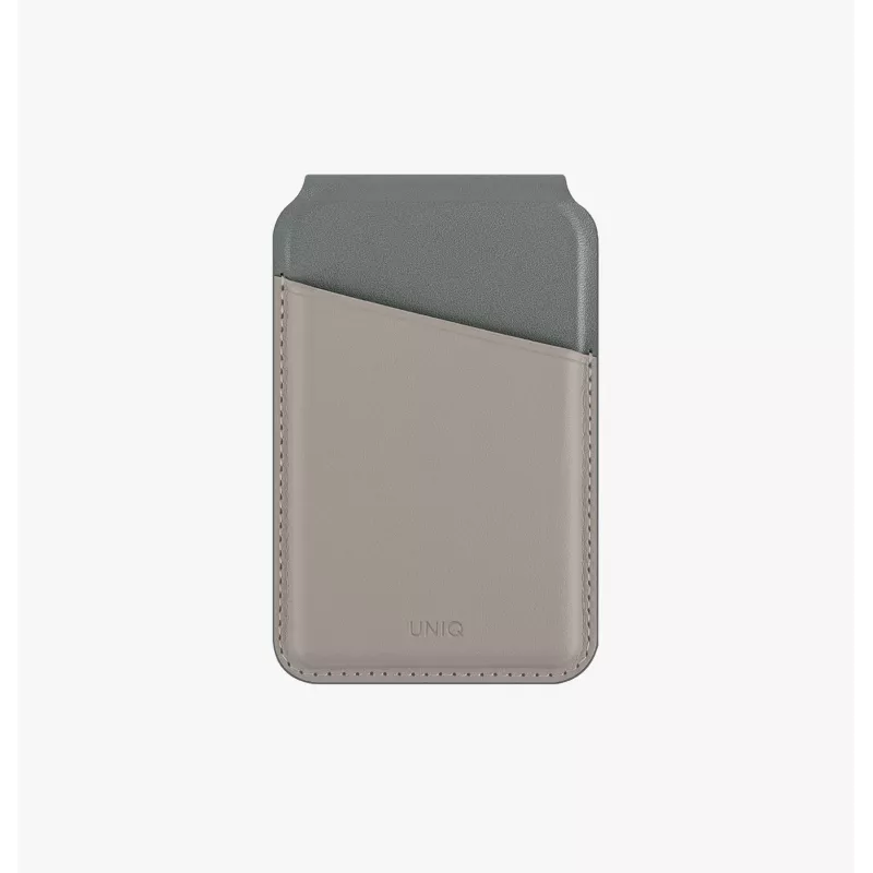 UNIQ Lyden DS magnetická peňaženka RFID stojan na telefón Canary Yellow / Flint Grey