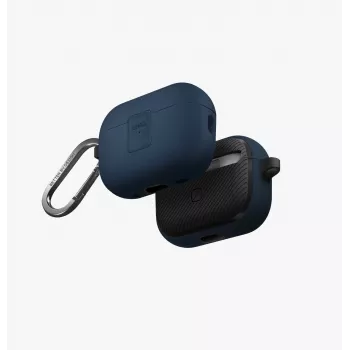 UNIQ Clyde Lock puzdro pre AirPods Pro 2 (2022/2023) - Royal Blue / Dark Grey