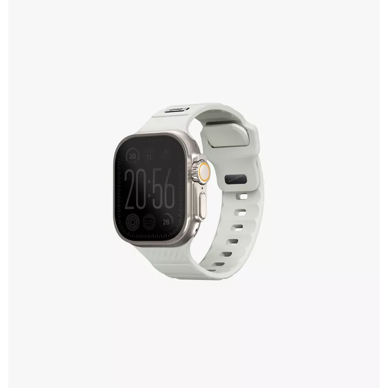 UNIQ Stride SE remienok na Apple Watch 42/41/40mm FKM Rubber Lume Midnight Green