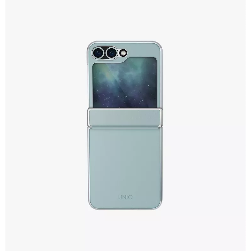 UNIQ Ora puzdro pre Samsung Galaxy Z Flip6 / Z Flip7 FE, čierna