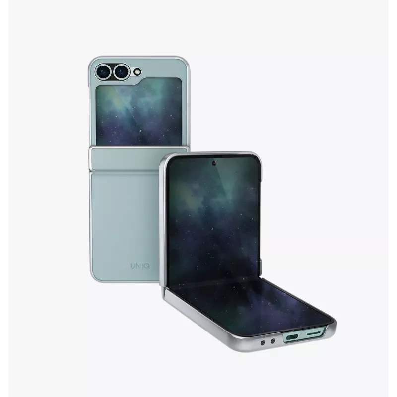UNIQ Ora puzdro pre Samsung Galaxy Z Flip6 / Z Flip7 FE, čierna