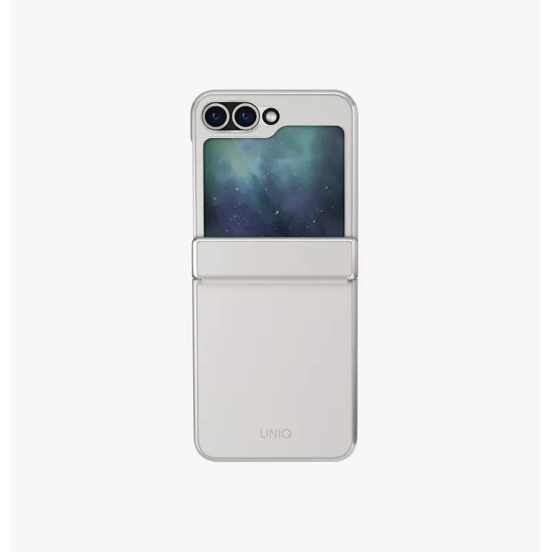 UNIQ Ora puzdro pre Samsung Galaxy Z Flip6 / Z Flip7 FE, čierna