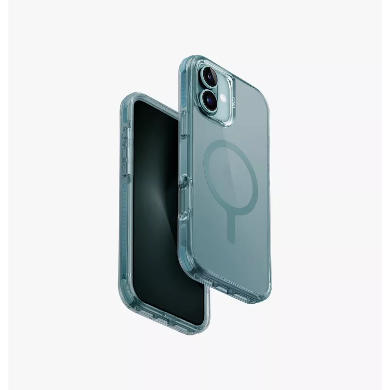 UNIQ Combat puzdro pre iPhone 16 Plus 6,7 inch Magclick nabíjanie Carbon Black