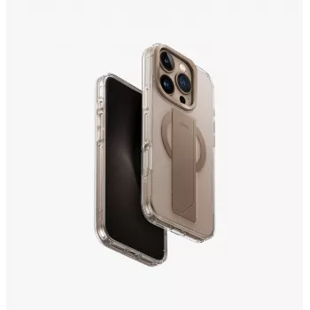 UNIQ Heldro Max puzdro pre iPhone 16 Pro 6,3 palcov Magclick nabíjanie Clear Lucent