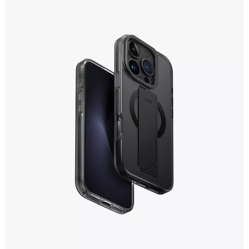 UNIQ Heldro Max puzdro pre iPhone 16 Pro 6,3 palcov MagClick nabíjanie Taupe Gold