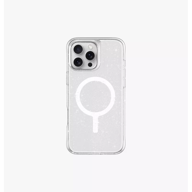 UNIQ LifePro Xtreme puzdro pre iPhone 16 Pro Max 6,9 palcov MagClick nabíjanie Transparent/Tinsel Lucent