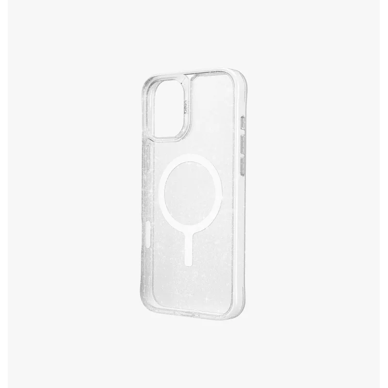 UNIQ LifePro Xtreme puzdro pre iPhone 16 Pro Max 6,9 palcov MagClick nabíjanie Transparent/Tinsel Lucent