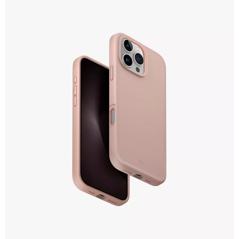 UNIQ Lino Hue iPhone 16 Pro Max 6.9 palcov Magclick nabíjacie puzdro - Anthrazitgrau
