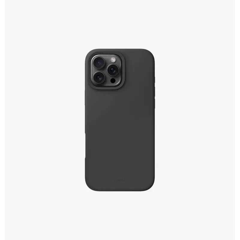 UNIQ Lino Hue iPhone 16 Pro Max 6.9 palcov Magclick nabíjacie puzdro - Anthrazitgrau