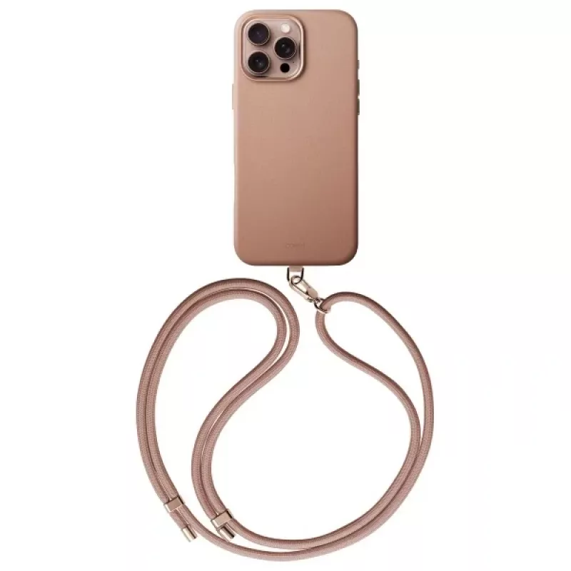 UNIQ Coehl Muse magnetické puzdro na nabíjanie pre Apple iPhone 16 Pro 6,3 inch Dusty Nude