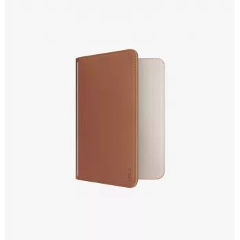 UNIQ Belmont držiak na pas s Apple Find My a RFID blokovaním, karamelová béžová